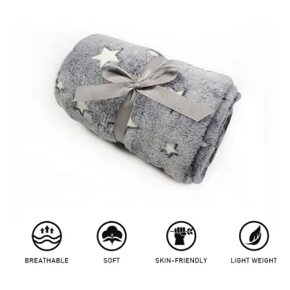 Glow in the Dark Custom Wholesale Luminous Blanket