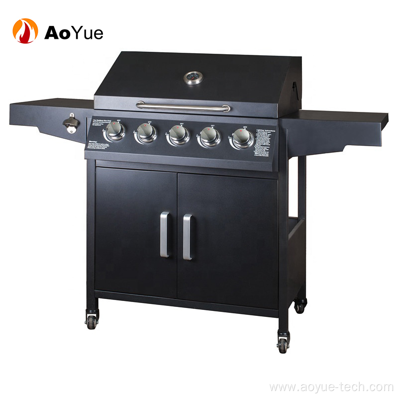 Hot Sale 5 Burner BBQ Propane Gas Grill