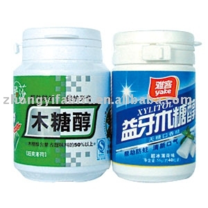 plastic bottle for chewing gum 100ml