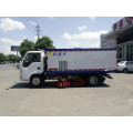 ISUZU 4x2 multi-functional full suction road sweeper truck