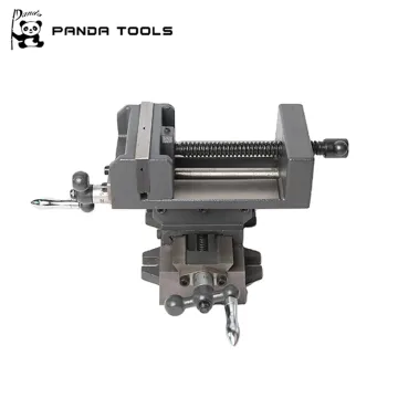 CNC Milling Work Table Clamping Tools: Cross Slide Drill Press Vise Q97-125