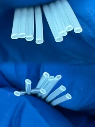 Customized Medical Grade Arkema PEBAX Plastic Double Layers Reinforced Tube for Ablation