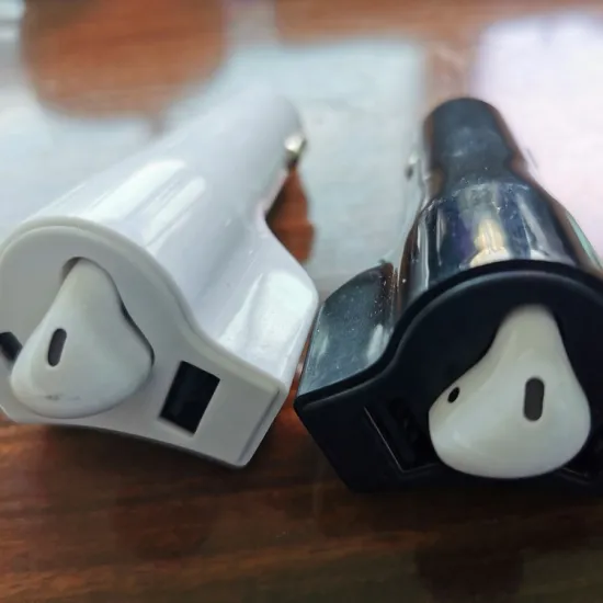 July Q12 Quick Charging 2 In 1 Car Charger With Bluetooth Earphone