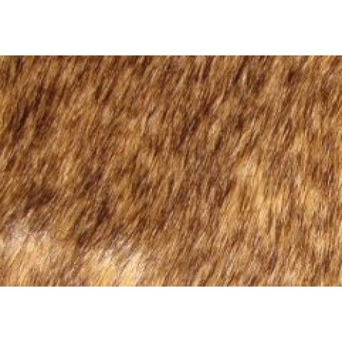 Tip-dyed Artificial Fabric Faux Fur