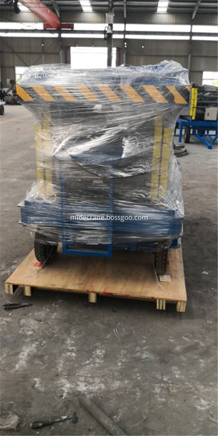 8m mobile scissor lift