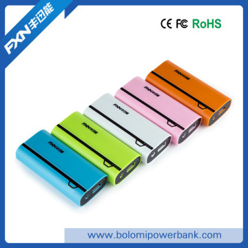 Manufacturer 18650 4000mAh Power Bank with led flash light