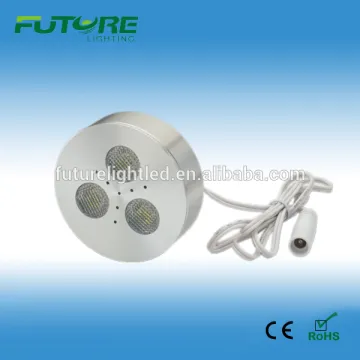 12VDC 3W surface mounted modern kitchen cabinets light