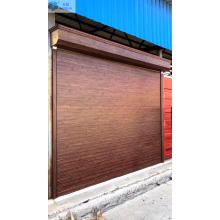 Aluminium alloy rolling door installation