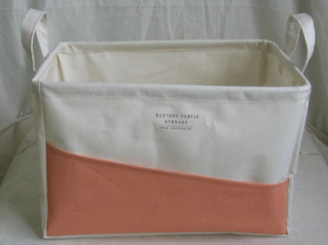 Cotton Fabric Storage Box for home decoration,Tote Handbag with Cotton Fabric,Canvas Shoulder Bag used by Cotton Fabric