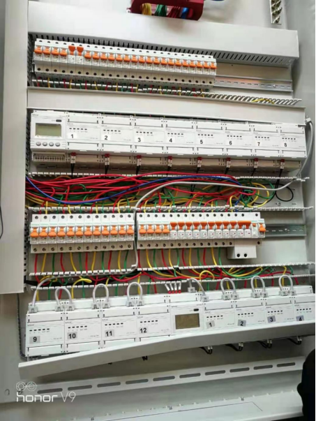 prepaid energy meter in construction
