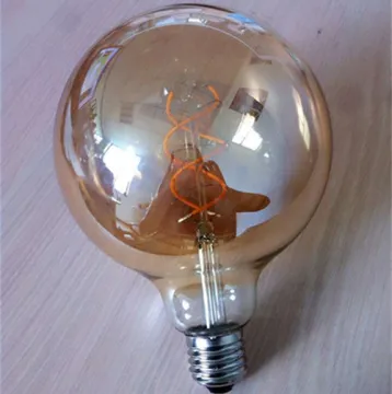 latest products in market led e27 g95 5w filament bulb 220v