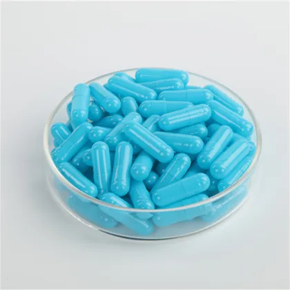 KANGKE Wholesale Empty Pharmaceutical Capsules: Blue and White Gelatin Capsules