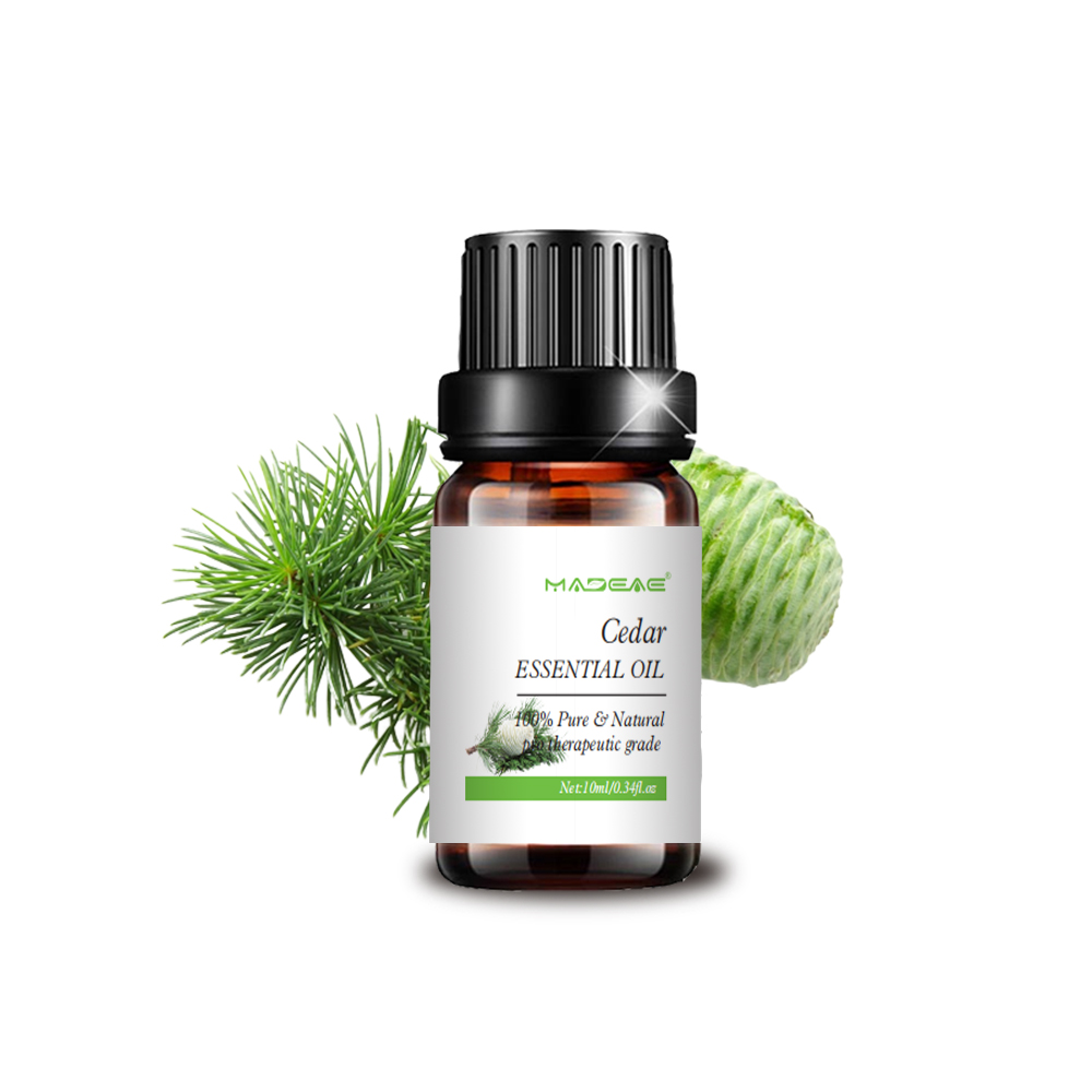 น้ำมันหอมระเหย Cedarwood ที่ละลายน้ำได้สำหรับ diffuser