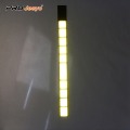 Светоотражающие кристаллической решетки желтый ПВХ повязка на липучке
