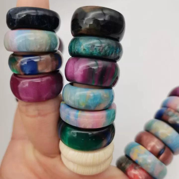 Wholesale Dome Style Resin Rings - Jewelry Accessories for Women and Couples