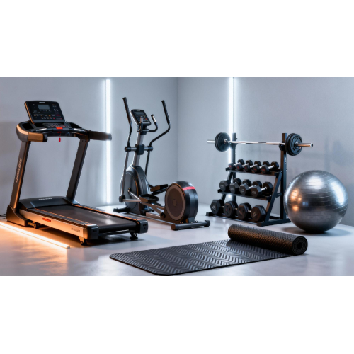 Сверхпрочное спортивное оборудование с порошковым покрытием