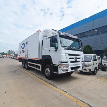 Euro 3 Sinotruk Howo refrigerated truck