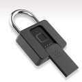 Zabezpieczenie ze stopu cynku zabezpieczające odciski palców Padlock z kluczem