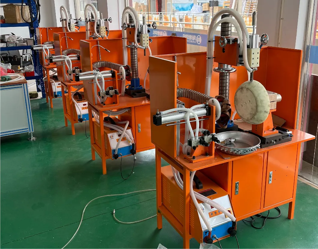 Fully Automatic Stud Welder for Welding 100-500mm Aluminum Frying Pan Grip