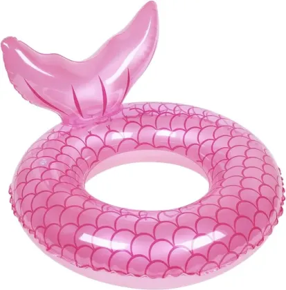 Inflatable Swimming Ring for Kids and Pool Recreation