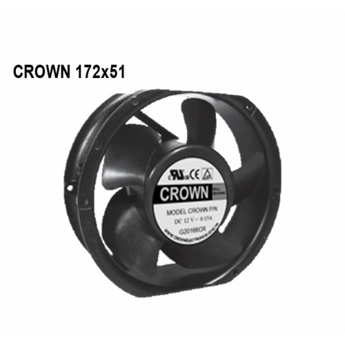 Crown 17051 Servidor A3 DC ventilador para muebles