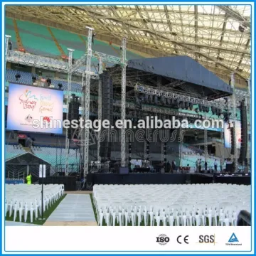 390mm/450mm TUV spigot aluminum stage stands and trusses