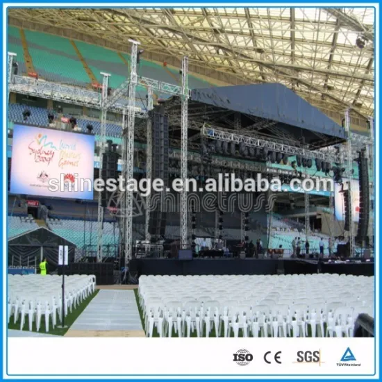 high loading capacity 450mm spigot aluminum tent event 2 floor