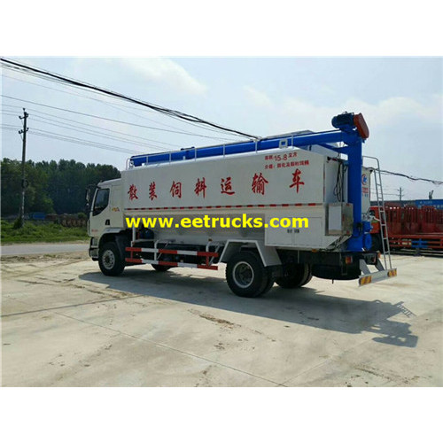 Dongfeng 15800L Vận chuyển bột khô tàu chở dầu