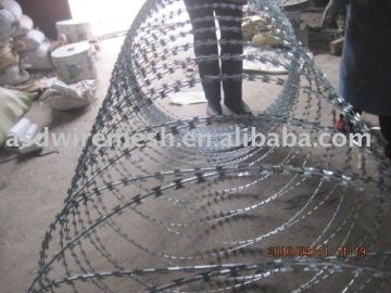 blade razor wire (concertina blade mesh)
