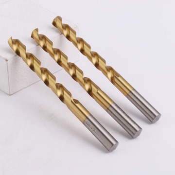 TiN Coated M2 Twist Drill Bit Set - High Speed Steel Stainless Steel Impact Drill Bits