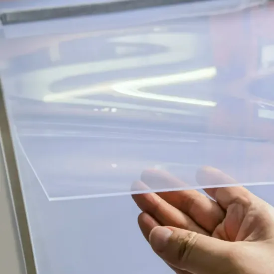 Transparent PVC Rigid Sheet for Thermoforming Mold