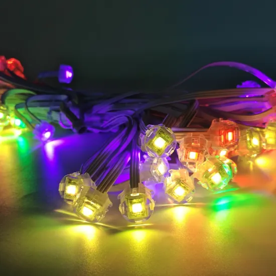 WIFI Control Waterproof IP 67 LED Pixel Lights for Colorful Christmas House Eaves