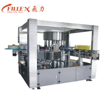 High Accuracy Automatic Hot Melt Glue Labeling Machine for Round, Square, and Flat PET Bottles