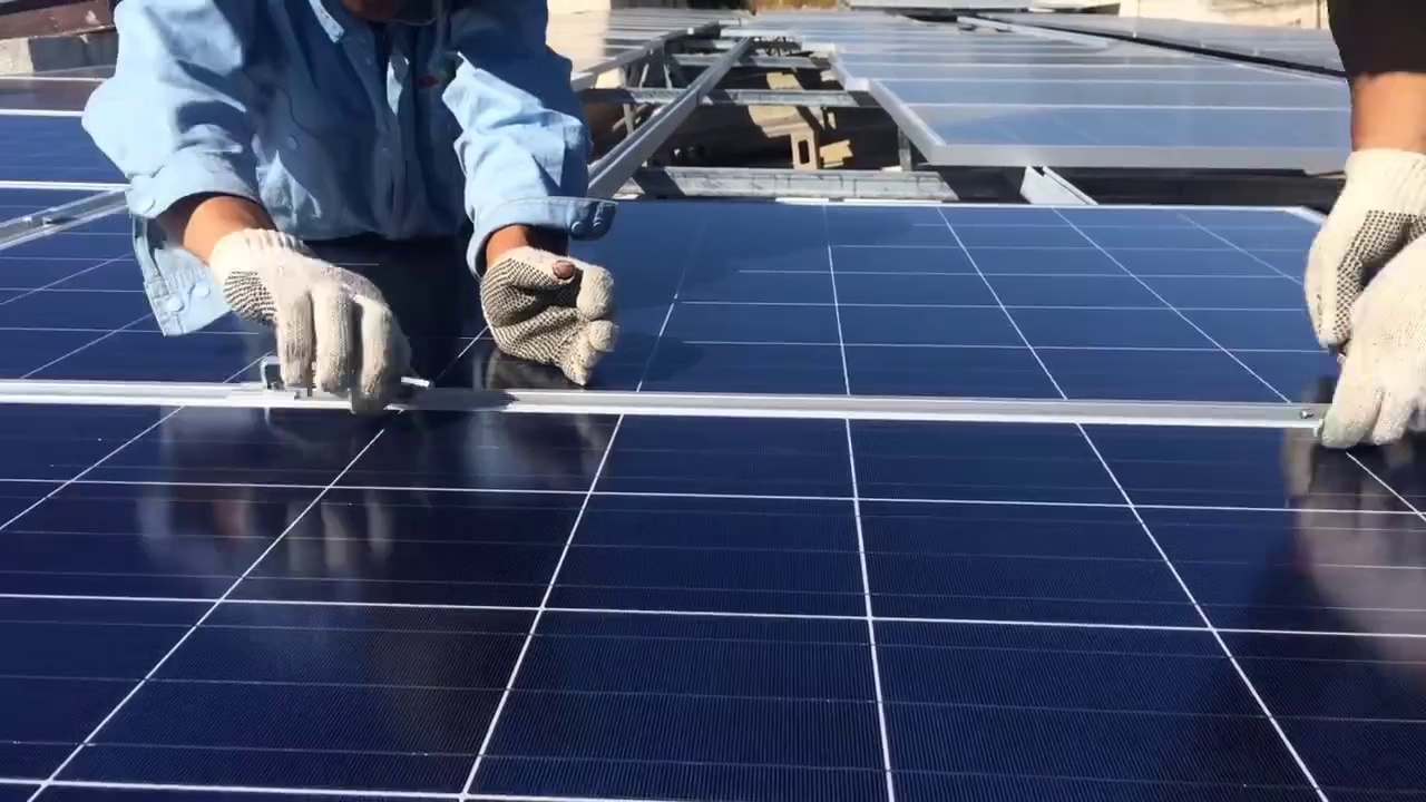 Yangtze 5kW Solar Panel Mounting System for Flat Roof