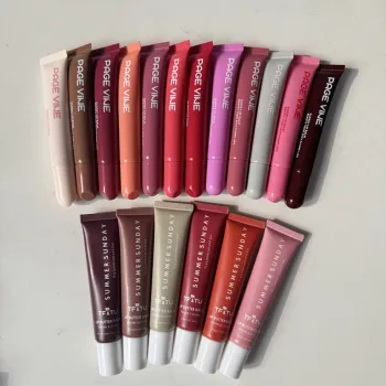 In Stock Natural Shea Butter Candy Lip Balm - Private Label Conditioning Lip Mask, 15ML