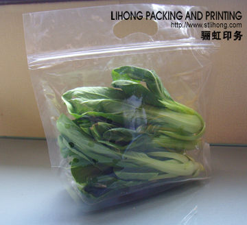 Grape Bag! Transparent Plastic Vegetable And Fruit Bag With Vent Hole