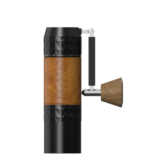 Portable Mini Stainless Steel Burr Coffee Grinder - New 7 Grades Coarseness