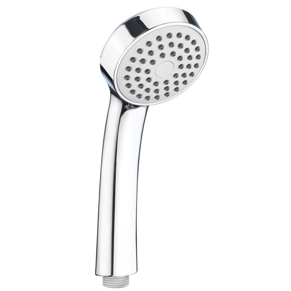 Silver Abs Plastic Chromed Portable Handheld Shower Head