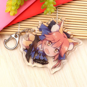 Cute Anime Pretty Girls Acrylic Keychain - Promotional Gift Custom Printed