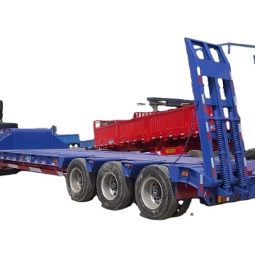 Sinotruk New Three Axle Lowbed 55ton to 65ton Truck Trailers