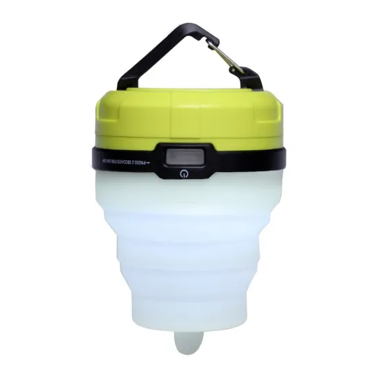 HB-6235 Candle and Colorful Tent Light Mini Camping Lantern