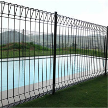 Rolled top  brc welded mesh fencing