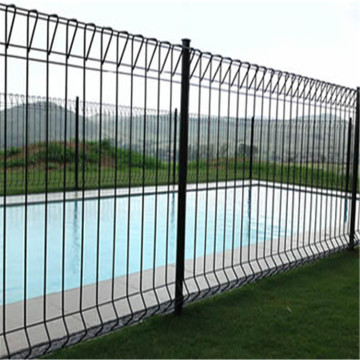 Rolled top  brc welded mesh fencing