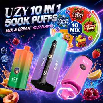UZY 500k Puffs Penta Flavour 10in1 wegwerpdamp