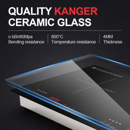 Intelligent Prestige Induction Stove - 220V Double Hob Electric Cooker