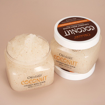 Hot Selling Natural Organic Coconut Repair Tender and Smooth Skin Coconut Body Scrub