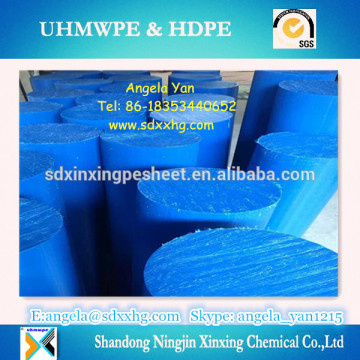 Engineering plastic unbreakable black UHMWPE drilled rods