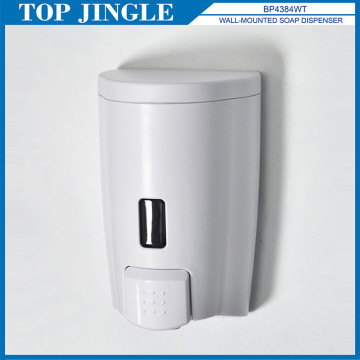 White Color Wall Mount Shower Soap Dispenser Holder