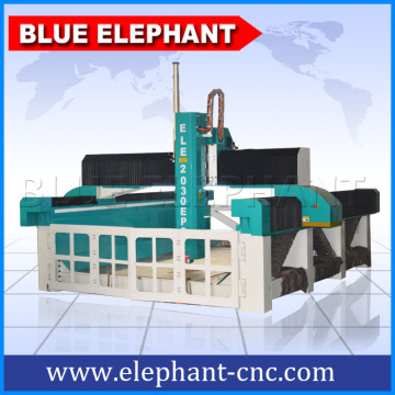 Big size EPS Styrofoam cnc router machine , cnc foam cutter , with YASKAWA servo motor