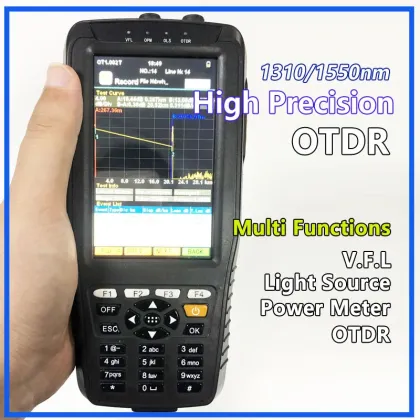 Handheld OTDR Fiber Optic Tester with Visual Fault Locator - Exfo OPM 1310/1550nm